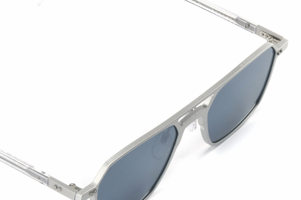 AKILA® Eyewear - Phantom Sunglasses Silver w/ Mirror Lenses