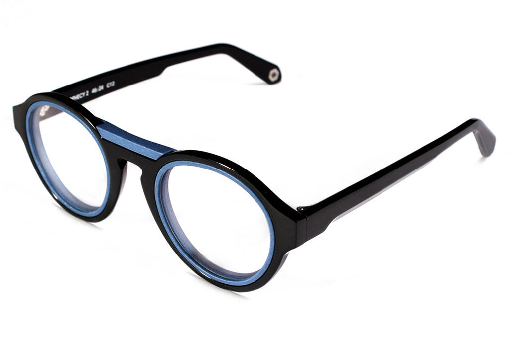 Parasite Eyewear - Prophecy 2 AM Eyeglasses Black-Blue (C12)
