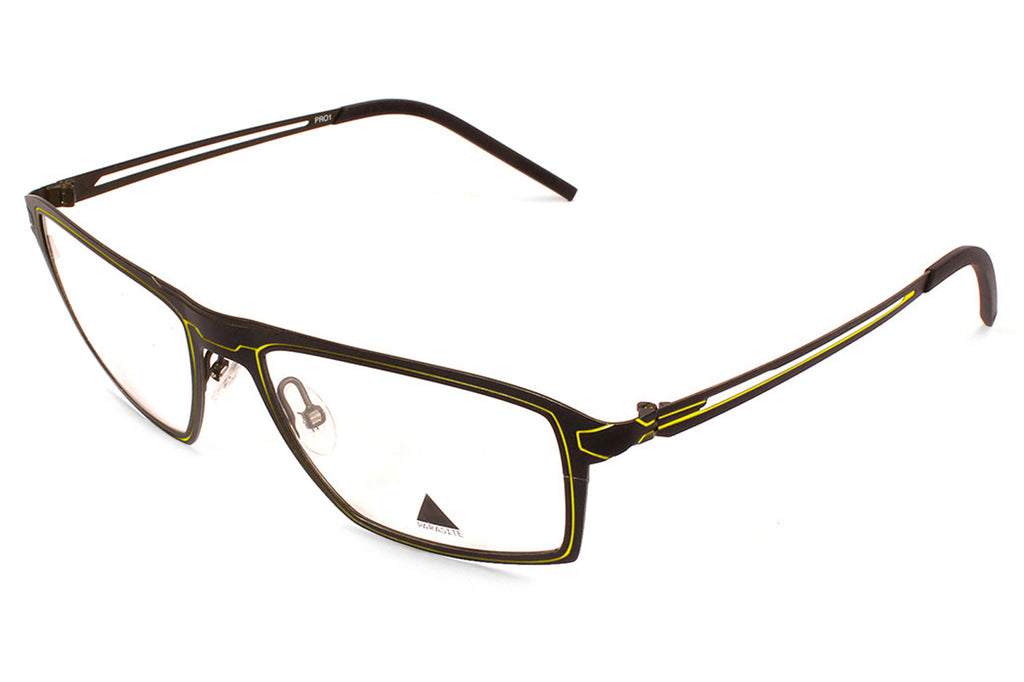Parasite Eyewear - Proton 1 Eyeglasses Matte Black-Yellow (C56)