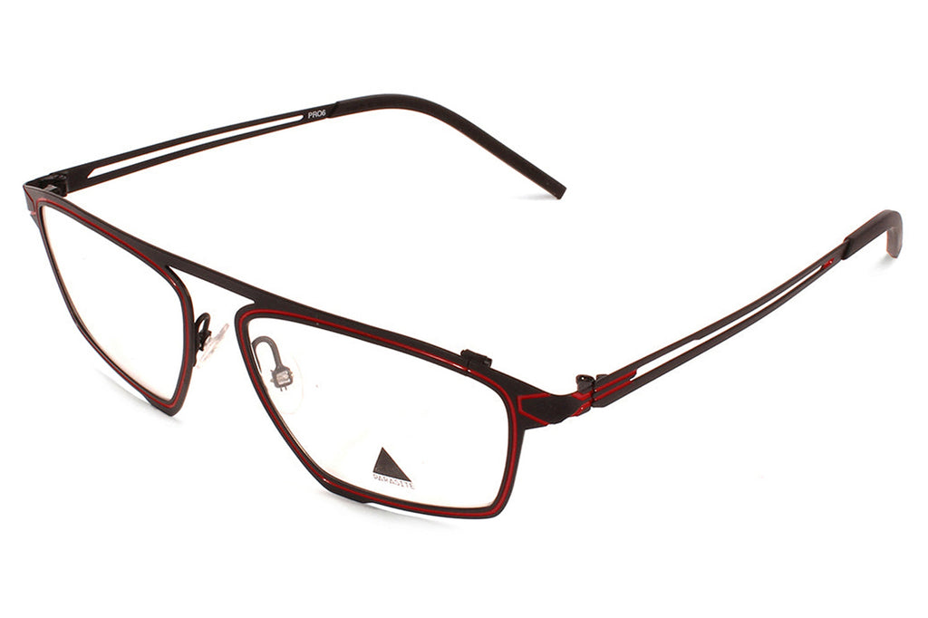 Parasite Eyewear - Proton 6 Eyeglasses Black-Red (C62)