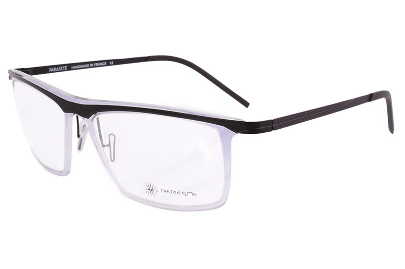 Parasite Eyewear - Quantiq 1 Eyeglasses Black-Clear LED (C17)