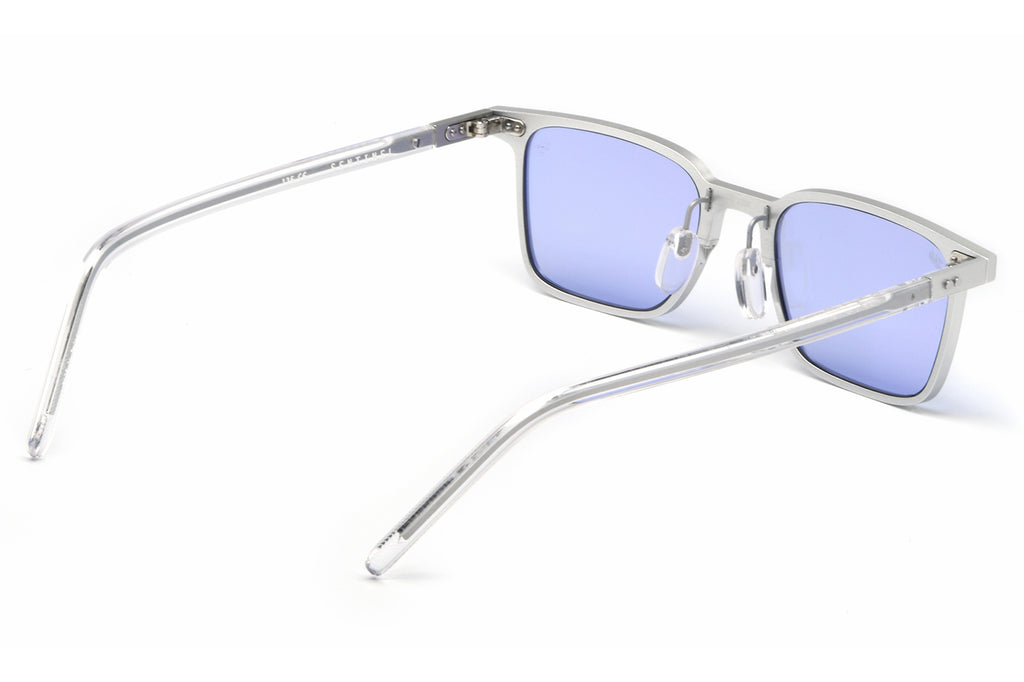 AKILA® Eyewear - Sentinel Sunglasses Silver w/ Violet Lenses