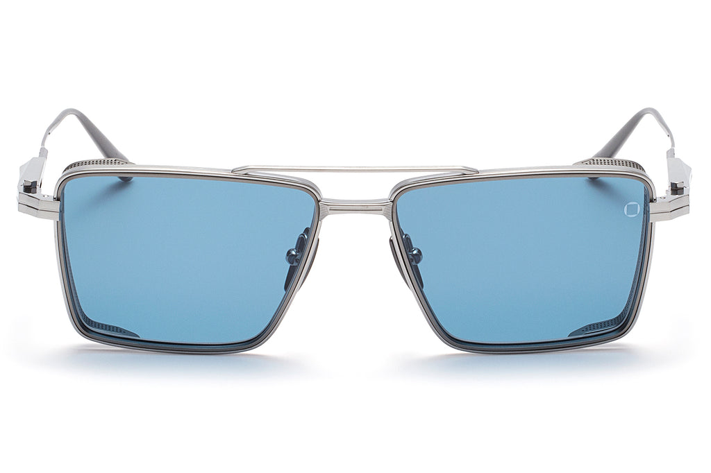 Akoni - Sprint-A Sunglasses Brushed Black Palladium - Matte Black w/ Dark Blue Lenses