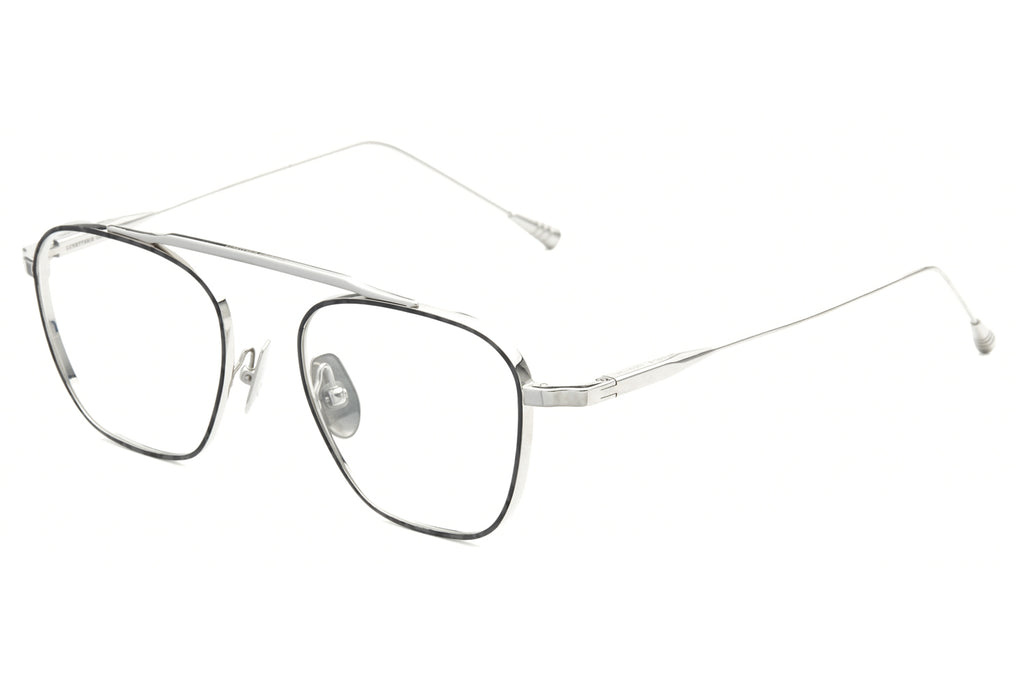 Lunetterie Générale - Spit Fire Eyeglasses Palladium/Black Grey Tortoise Rim Inlay (Col.II)
