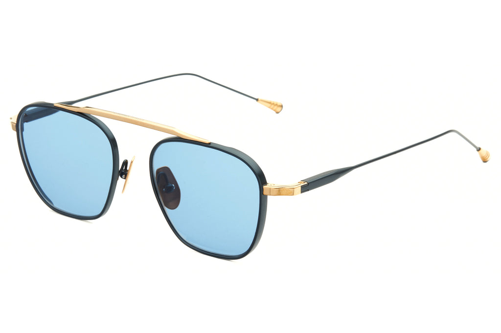 Lunetterie Générale - Spit Fire Sunglasses 18k Gold & Blue (Col.V)