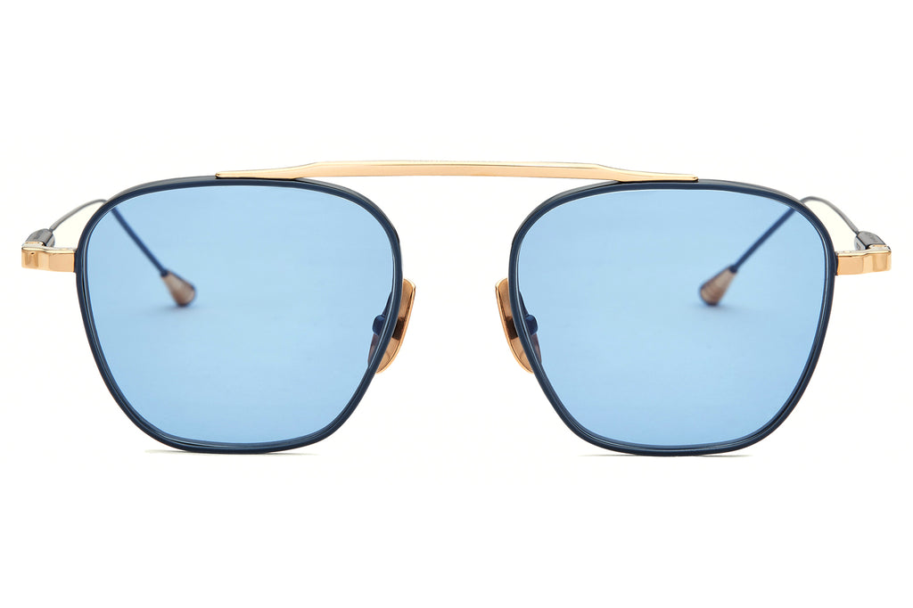 Lunetterie Générale - Spit Fire Sunglasses 18k Gold & Blue (Col.V)