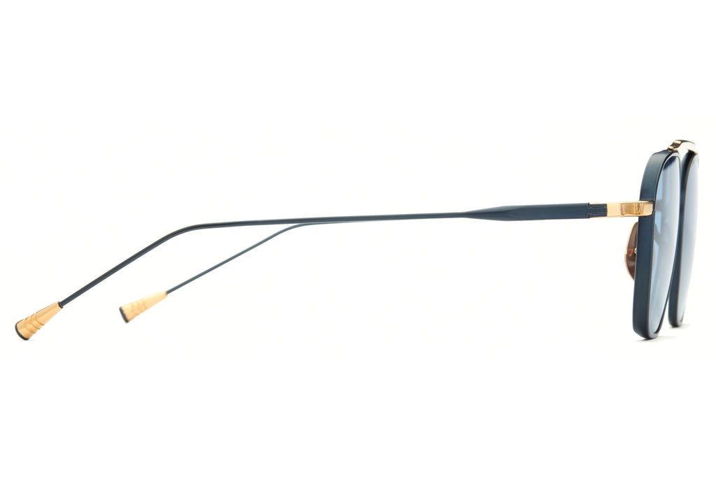 Lunetterie Générale - Spit Fire Sunglasses 18k Gold & Blue (Col.V)