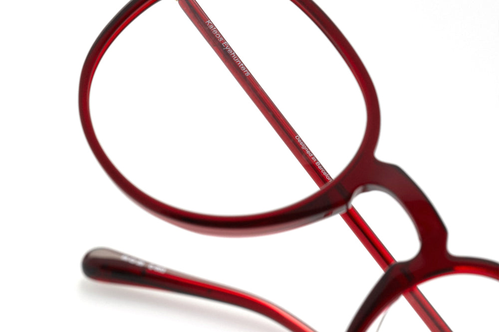 Kaleos Eyehunters - Jackson Eyeglasses Burgundy