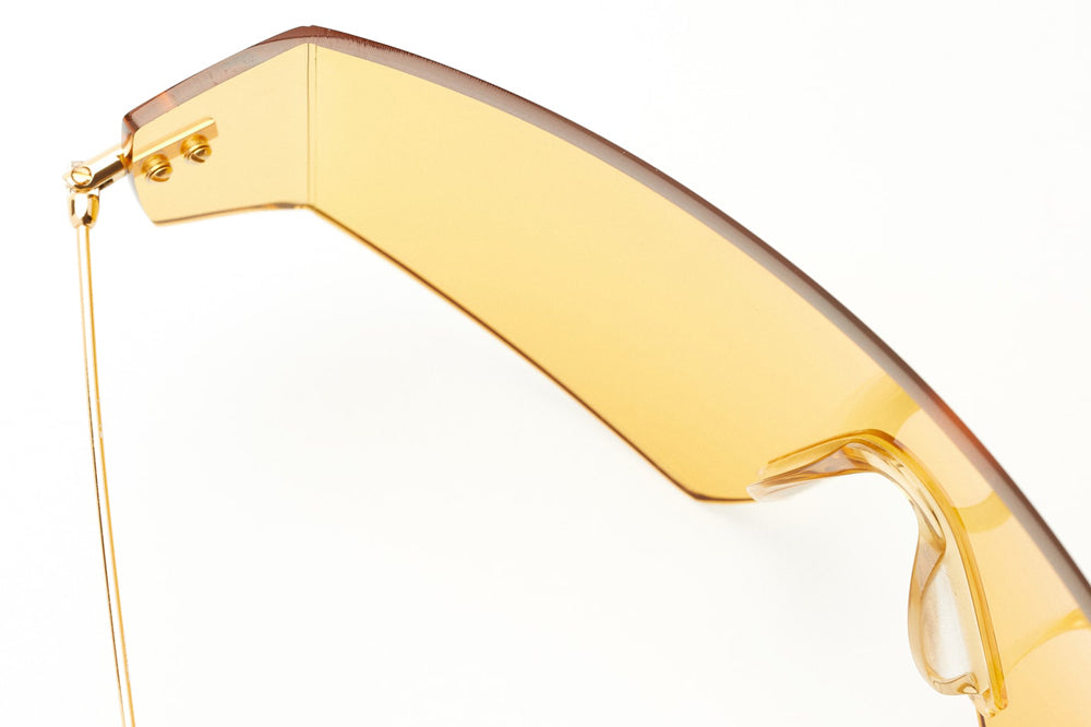 Kaleos Eyehunters - Edwards Sunglasses Gold with Yellow Lenses