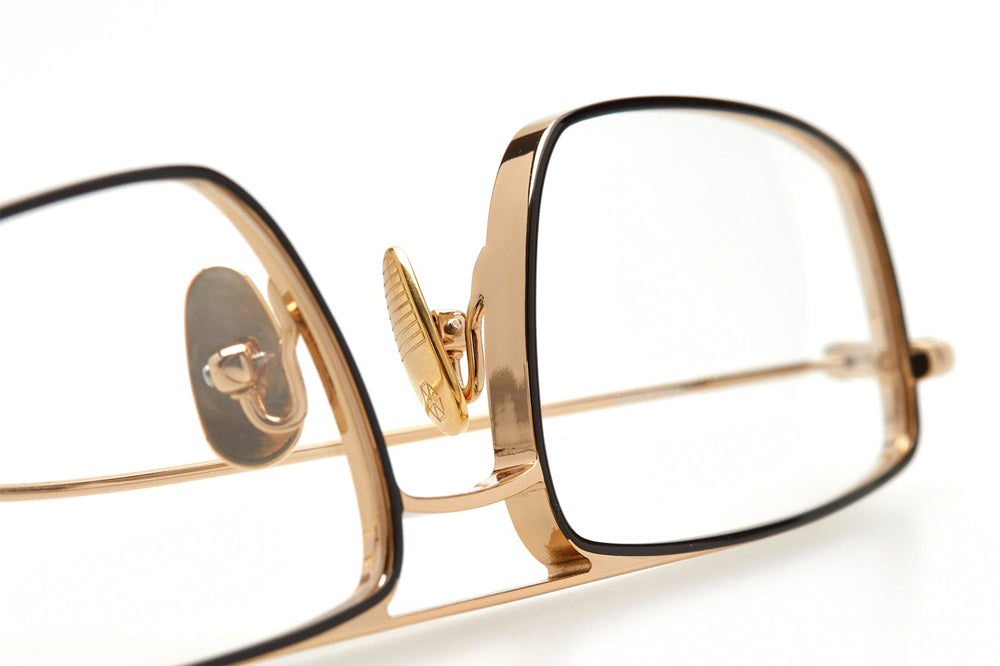 Kaleos Eyehunters - Hennessy Eyeglasses Black/Gold