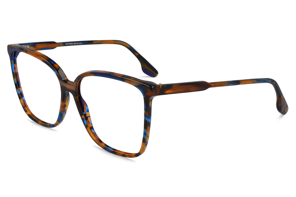 Victoria Beckham - VB2603 Eyeglasses Striped Blue Havana
