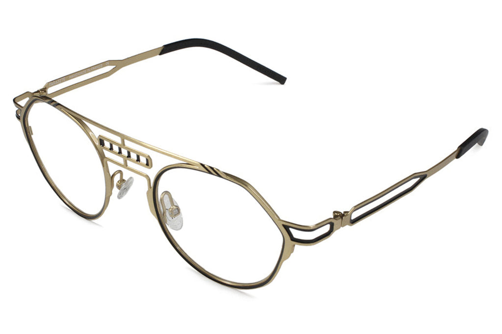 Parasite Eyewear - Vector 2 Eyeglasses Antique Gold-Black (C79)