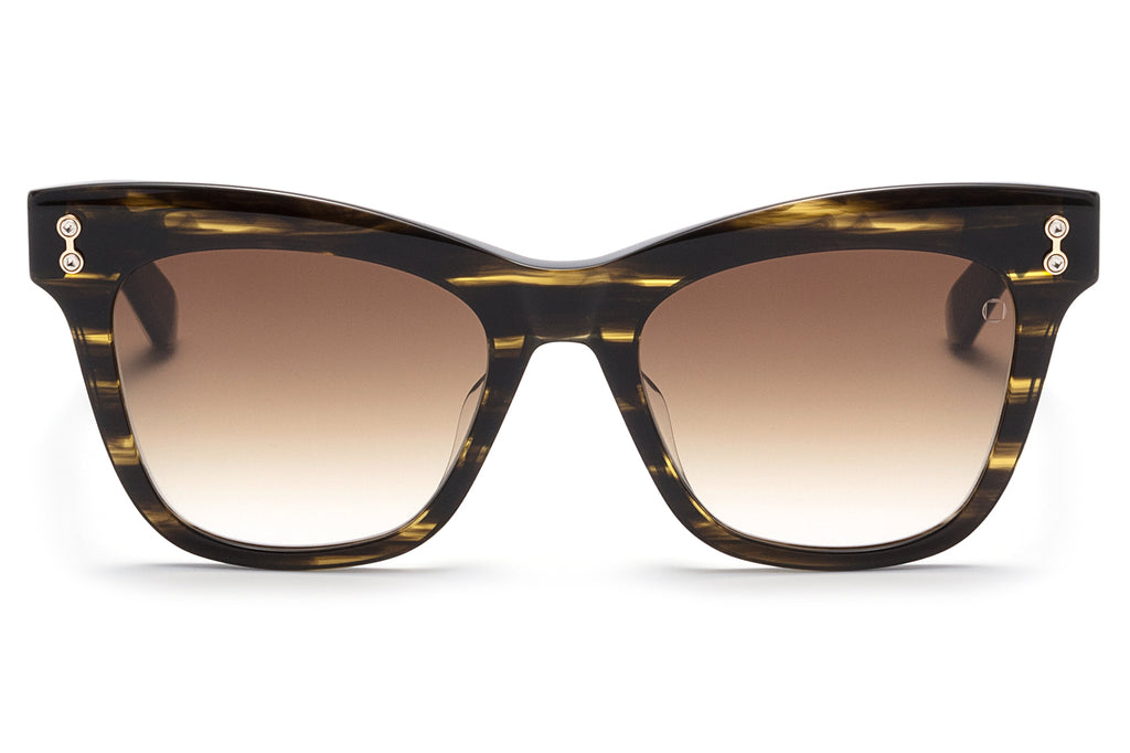 Akoni - Vela Sunglasses Dark Tortoise w/ Dark Brown Gradient Lenses