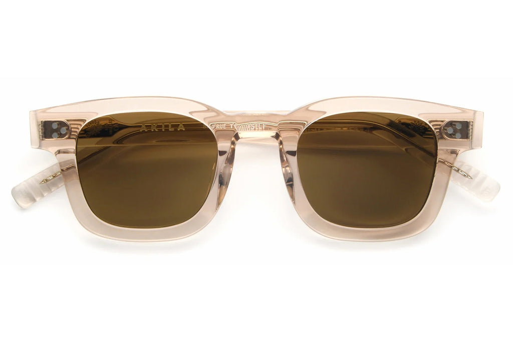 AKILA® Eyewear - Ascent Sunglasses Beige w/ Brown Lenses