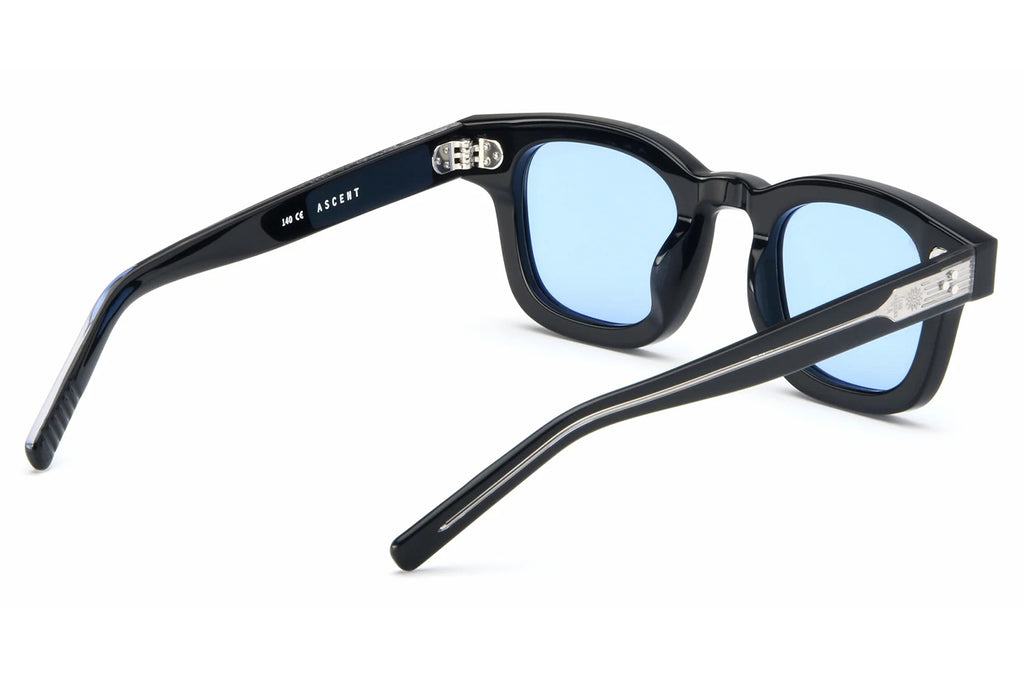 AKILA® Eyewear - Ascent Sunglasses Black w/ Sky Blue Lenses
