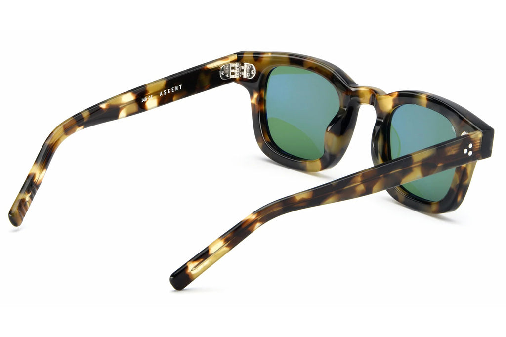 AKILA® Eyewear - Ascent Sunglasses Camo Tortoise w/ Green Lenses