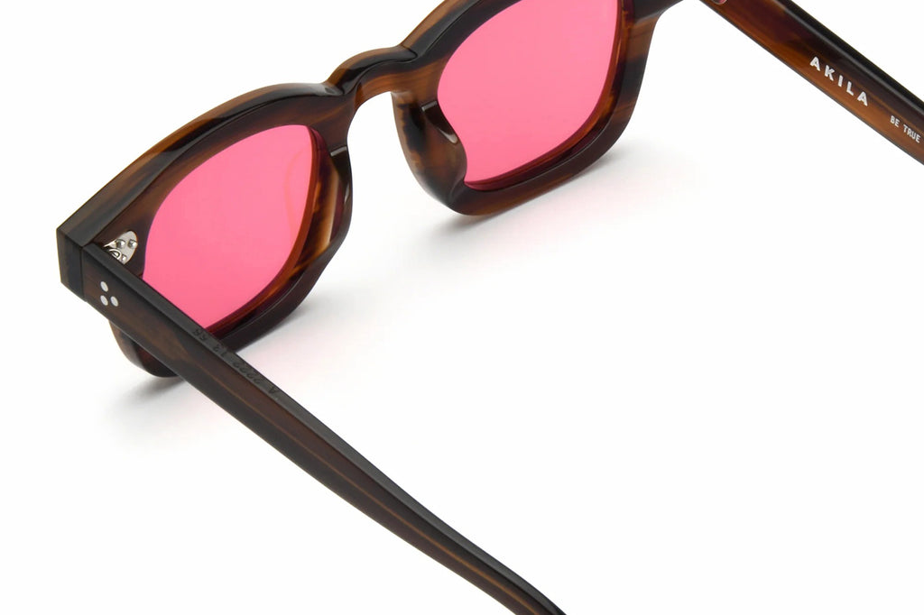 AKILA® Eyewear - Ascent Sunglasses Havana w/ Rose Lenses