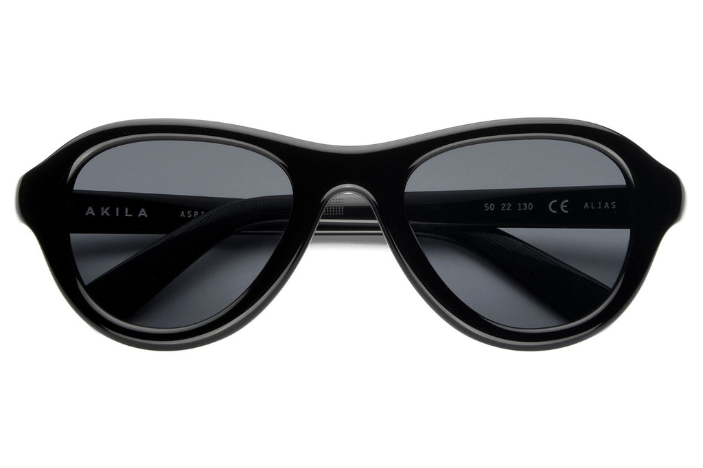 AKILA® Eyewear - Alias Sunglasses Black w/ Black Lenses