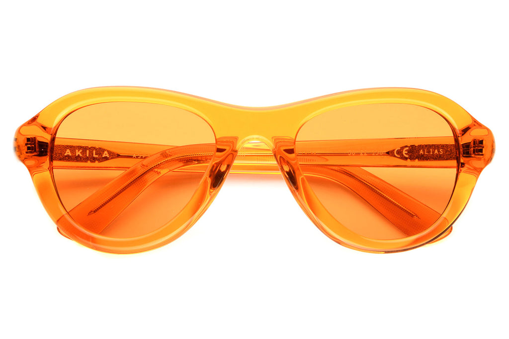 AKILA® Eyewear - Alias Sunglasses Orange w/ Orange Lenses