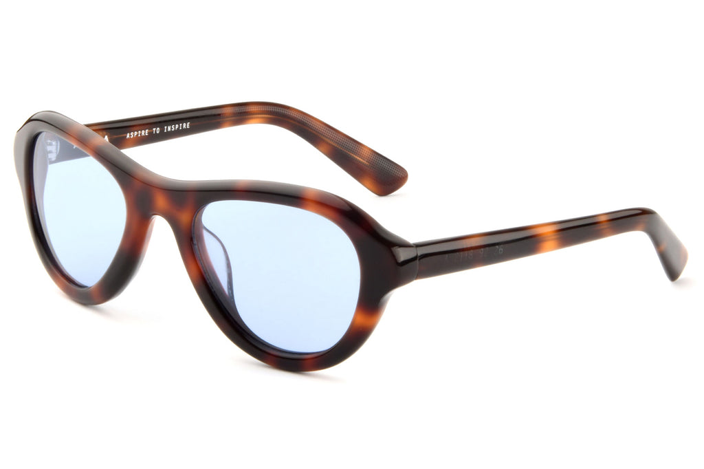 AKILA® Eyewear - Alias Sunglasses Tortoise w/ Sky Blue Lenses