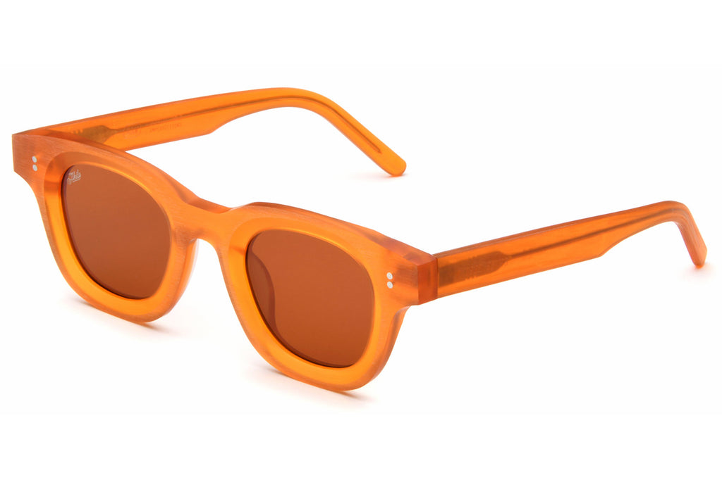 AKILA® Eyewear - Apollo Raw Sunglasses Raw Orange w/ Amber Lenses