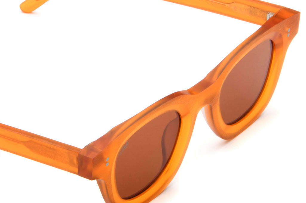 AKILA® Eyewear - Apollo Raw Sunglasses Raw Orange w/ Amber Lenses