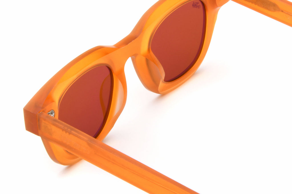 AKILA® Eyewear - Apollo Raw Sunglasses Raw Orange w/ Amber Lenses