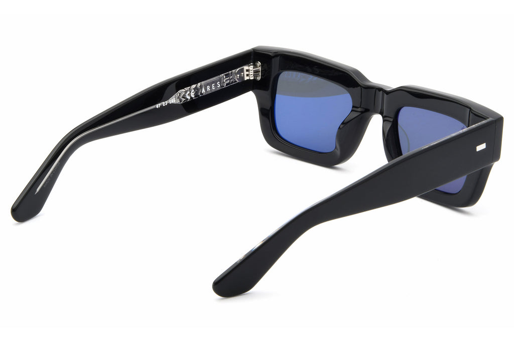 AKILA® Eyewear - Ares Raw Sunglasses Black w/ Black Lenses