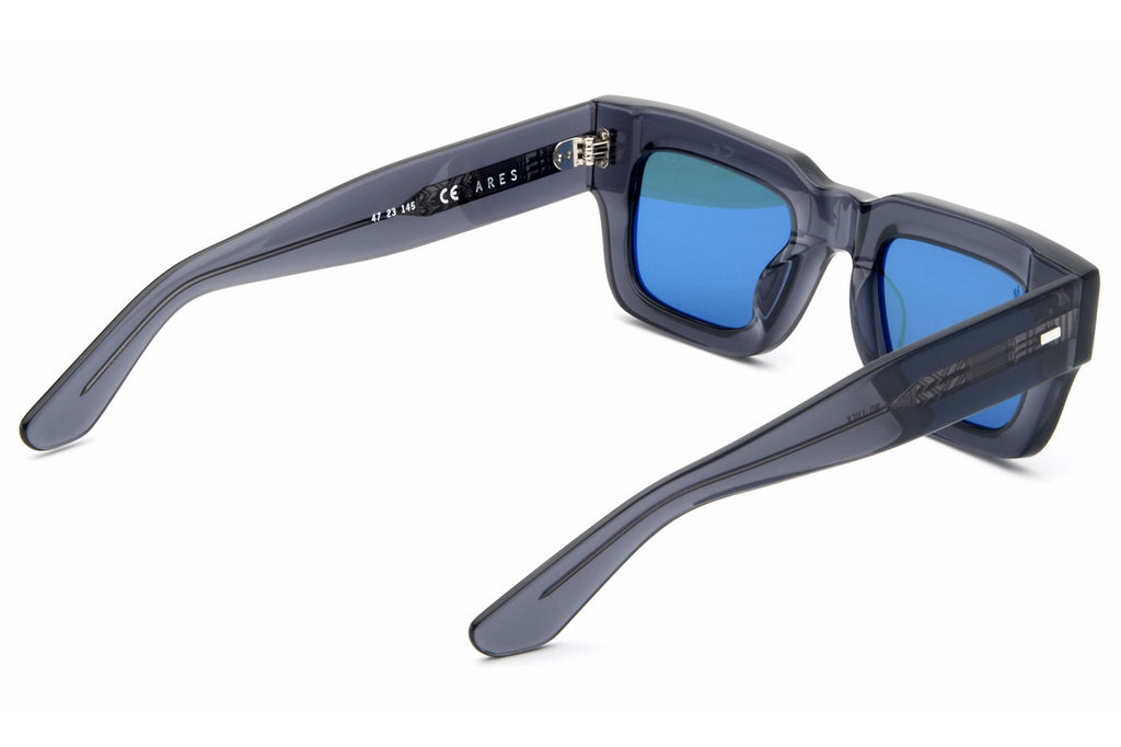 AKILA® Eyewear - Ares Raw Sunglasses Cement w/ Viridian Lenses