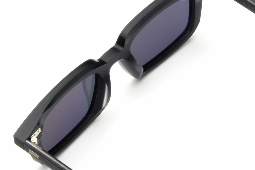 AKILA® Eyewear - Big City Raw Sunglasses Raw Onyx w/ Black Lenses