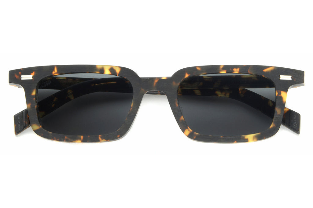 AKILA® Eyewear - Big City Raw Sunglasses Raw Tokyo Tortoise w/ Black Lenses