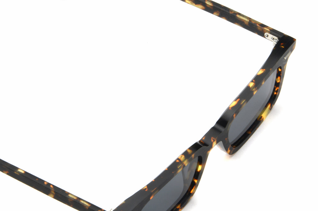 AKILA® Eyewear - Big City Raw Sunglasses Raw Tokyo Tortoise w/ Black Lenses