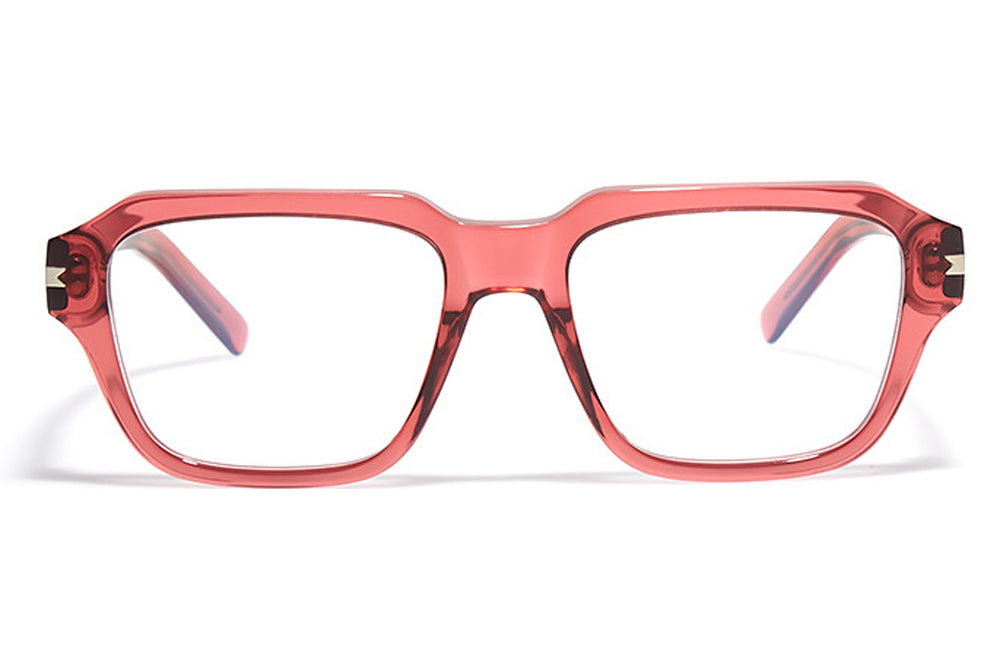 Bob Sdrunk - Cain Eyeglasses Transparent Red