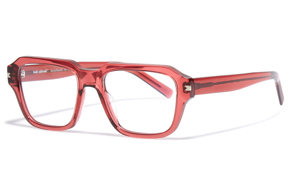 Bob Sdrunk - Cain Eyeglasses Transparent Red