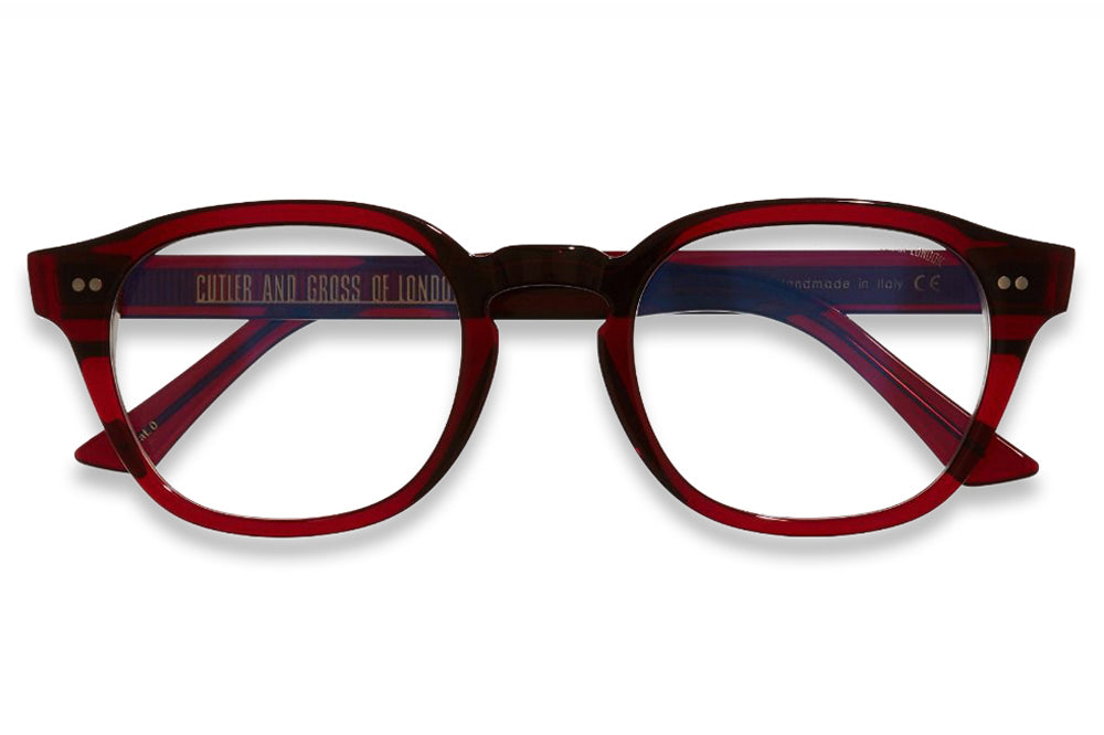 Cutler & Gross - 1380 Eyeglasses Burgundy
