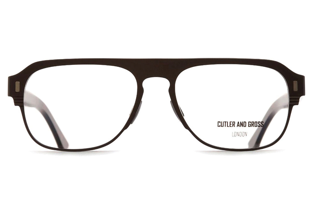 Cutler & Gross - 1365 Eyeglasses Matte Brown on Light Turtle