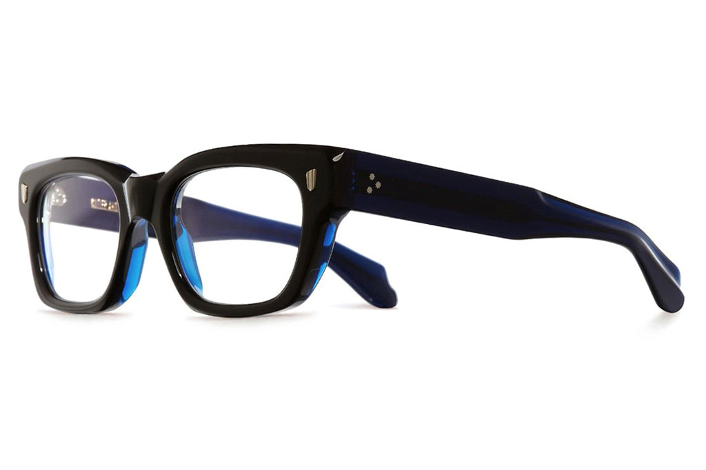 Cutler & Gross - 1391 Eyeglasses Black on Blue