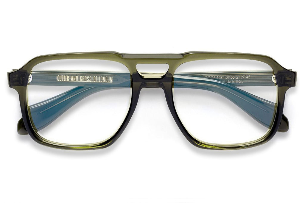 Cutler & Gross - 1394 (Small) Eyeglasses Olive