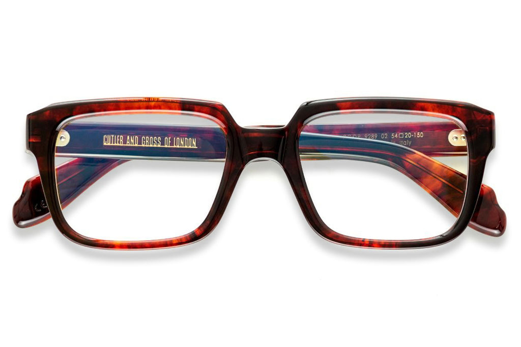 Cutler & Gross - 9289 Eyeglasses Red Havana