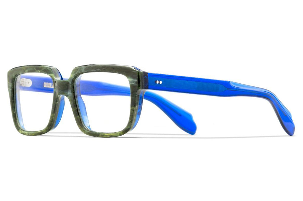 Cutler & Gross - 9289 Eyeglasses Emerald Marble on Ink