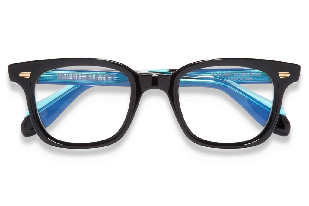 Cutler & Gross - 9521 Eyeglasses Teal on Black