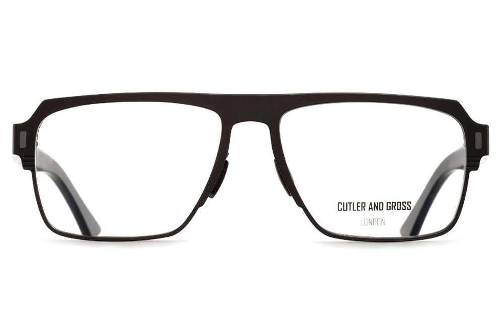 Cutler & Gross - 1364 Eyeglasses Matt Brown on Dark Turtle