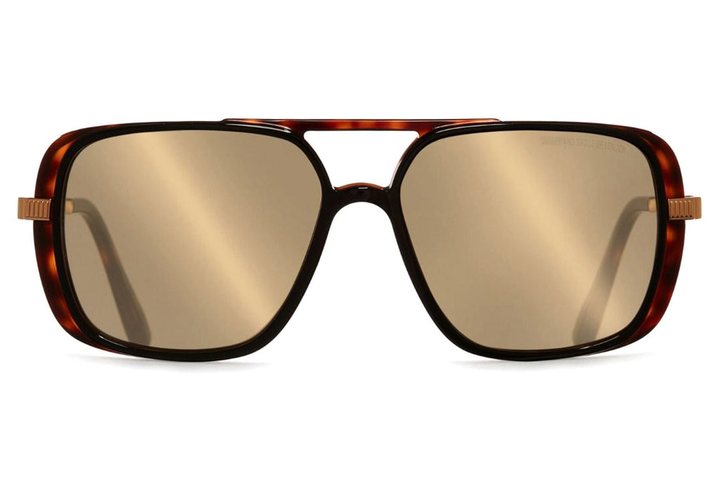 Cutler & Gross - 1345 Sunglasses Black Taxi on Dark Turtle