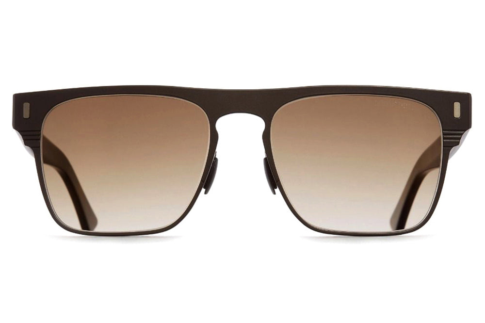 Cutler and Gross - 1366 Sunglasses Matte Brown on Dark Turtle
