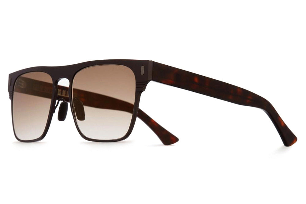 Cutler and Gross - 1366 Sunglasses Matte Brown on Dark Turtle