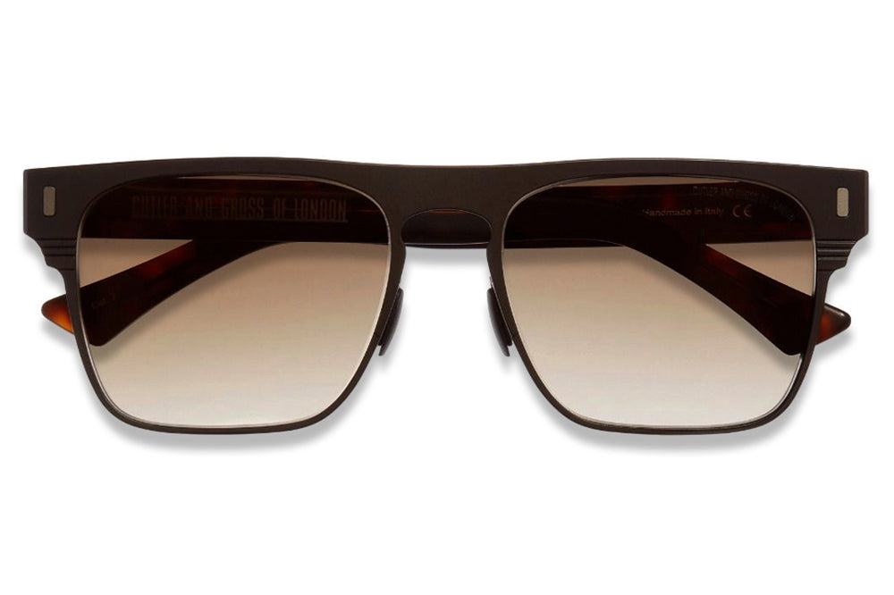 Cutler and Gross - 1366 Sunglasses Matte Brown on Dark Turtle