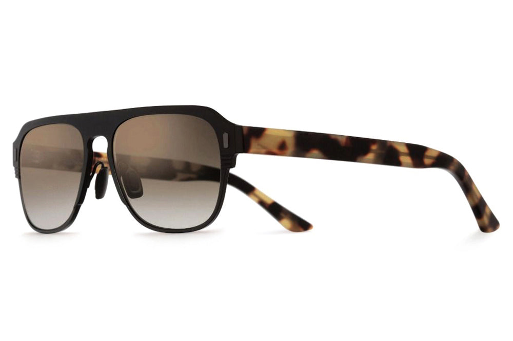 Cutler and Gross - 1365 Sunglasses Matte Brown on Light Turtle