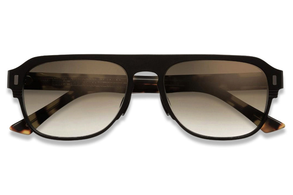 Cutler and Gross - 1365 Sunglasses Matte Brown on Light Turtle