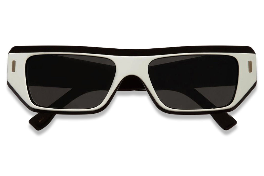Cutler and Gross - 1367 Sunglasses White on Matte Black