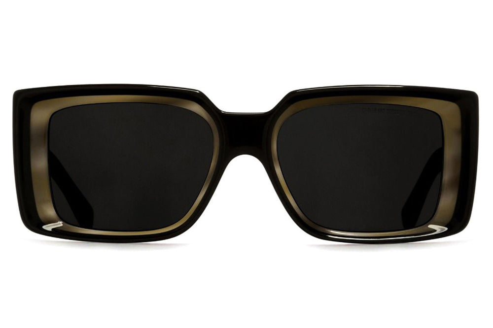 Cutler and Gross - 1369 Sunglasses Black on Horn